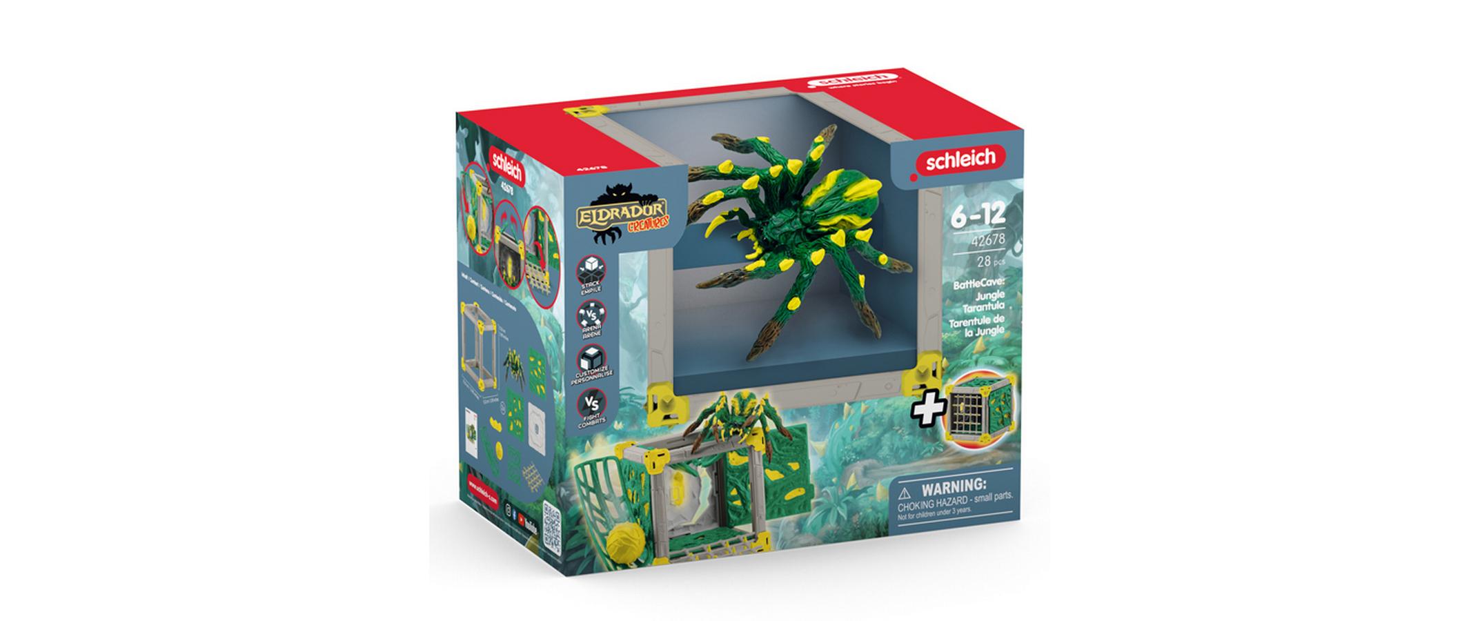 Spielfigurenset BattleCave DschungeltarantelDetailreiches Spielset für spannende Abenteuer