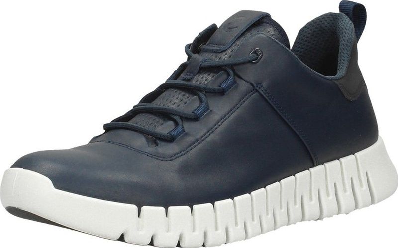 ECCO - Men Gruuv - Sneakers - Marine - Leer