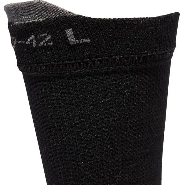 Chaussette compression ASICS FUJITRAIL RUN CREW SOCK PERF BLACK / GREY