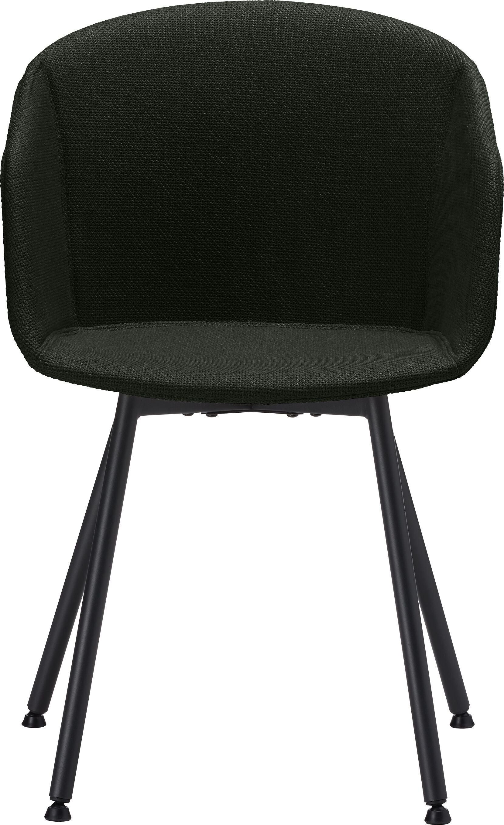 GIANNI Stuhl - Dunkelgruen / B: 53.5 cm x T: 55.0 cm x H: 84.0 cm