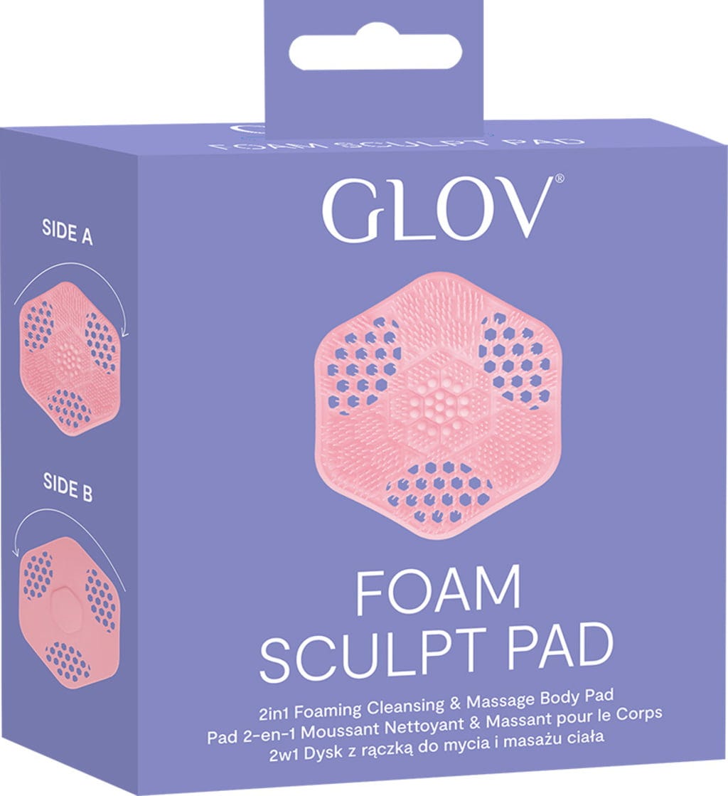GLOV  Foam Sculpt Pad 2in1 Foaming Cleansing & Massage Body Pad