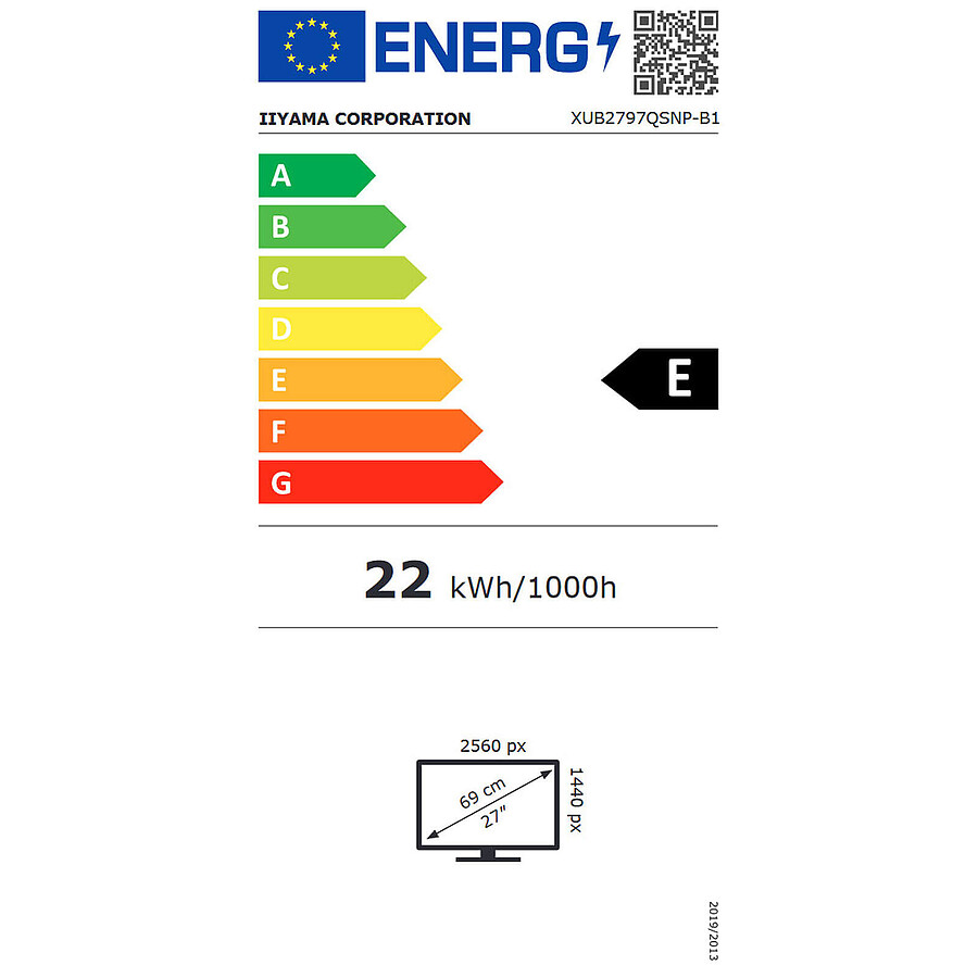 Iiyama ProLite XUB2797QSNP-B1