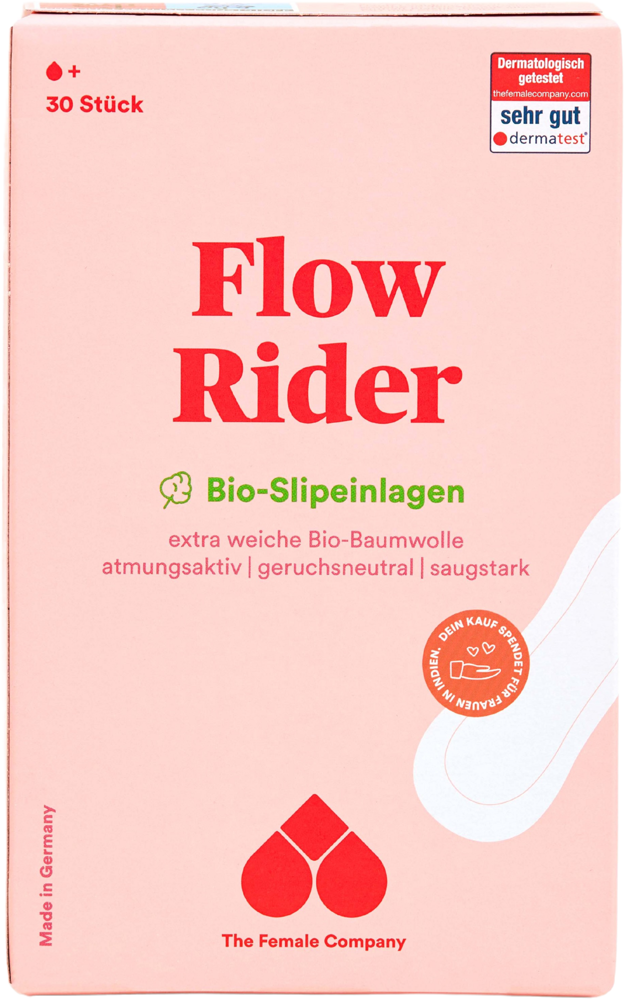 The Female Company  Bio-Slipeinlagen, 30 Stk