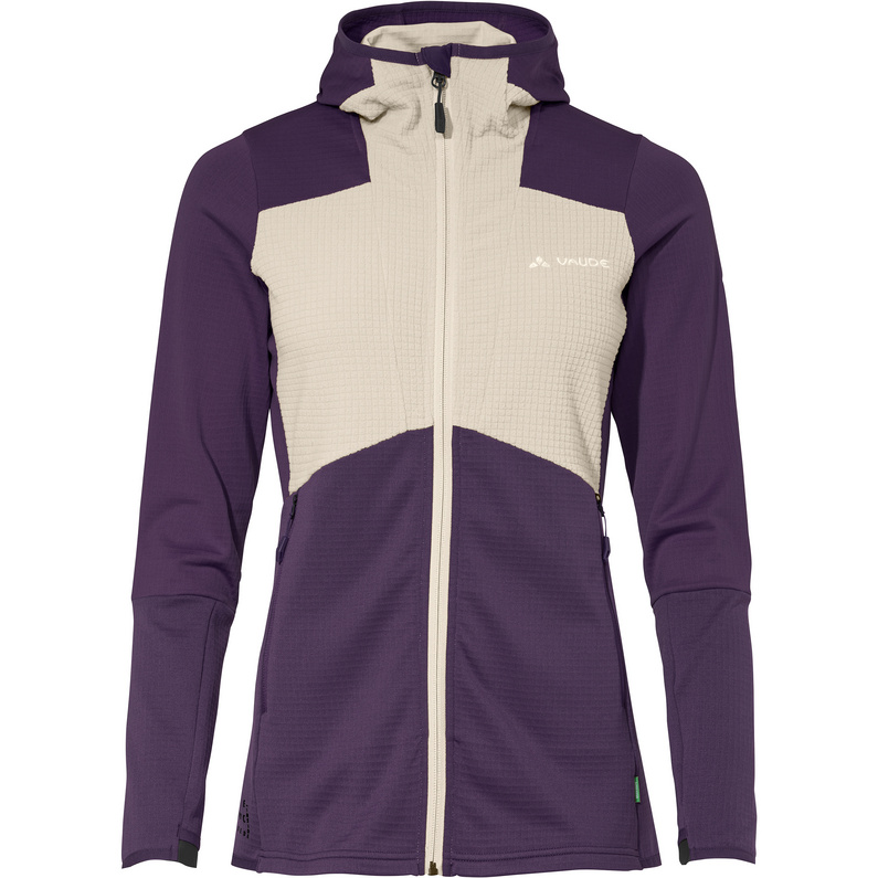 Vaude Damen Monviso Hoodie Grid Fleece Jacke