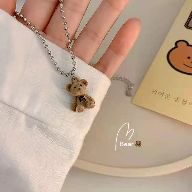 Rosesand - Berenhanger met bolvormige ketting/oorbellen