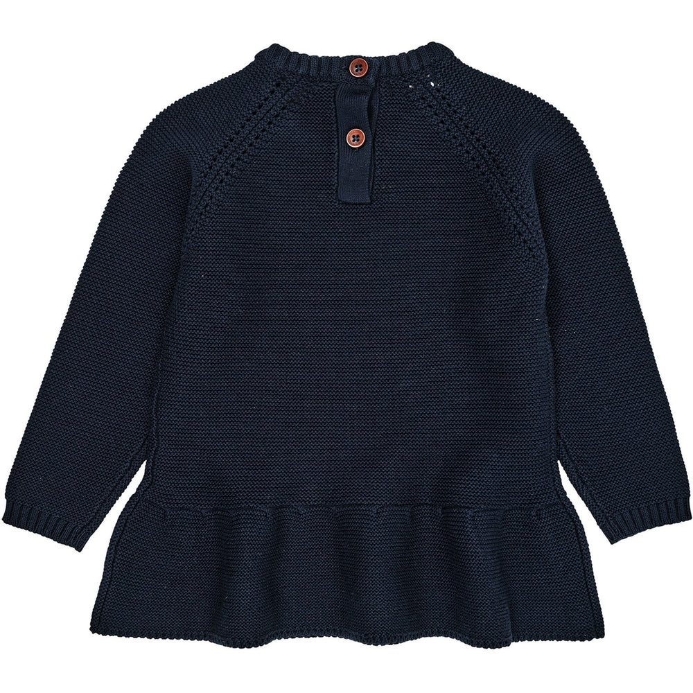 Navy Strikket Pullover - COPENHAGEN COLORS