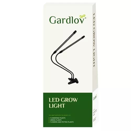 Lampe 20 LED 2stk for plantevekst Gardlov 19241