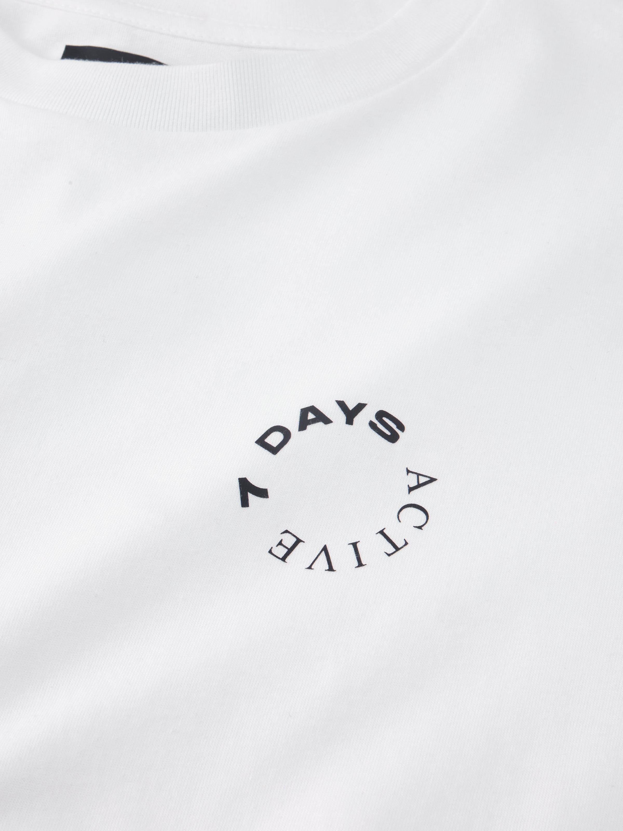 7 DAYS ACTIVE  Organic Regular t-shirt - Bright White