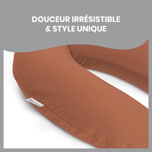 Coussin de maternité Doomoo Tetra Terracotta - BABYMOOV
