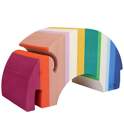 bObles Elefant - L 24 Classic+ - 55x21x31 cm - Bergwiese