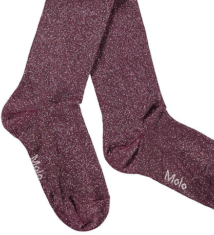 Molo Strumpfhosen - Glitter - Tulpe