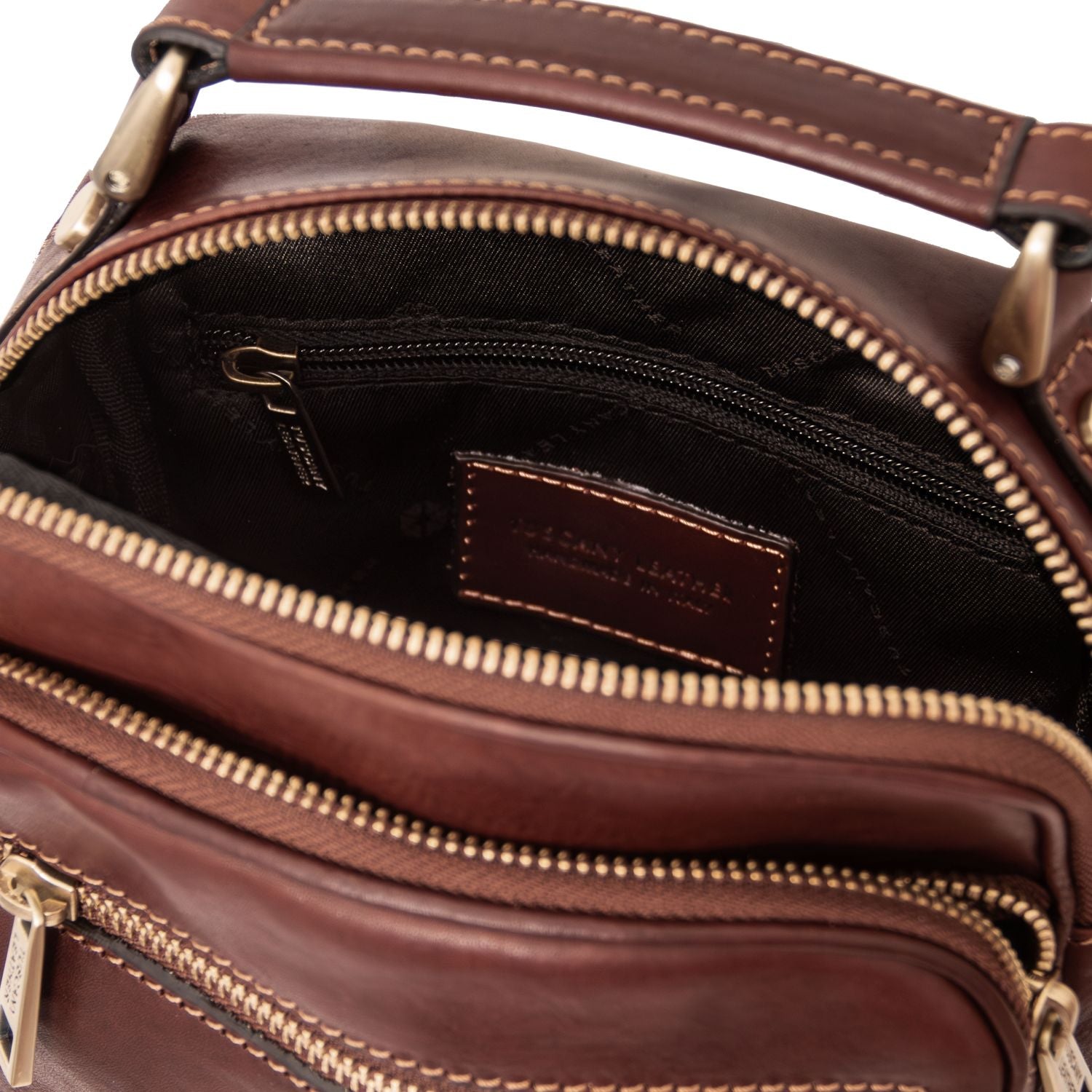 TL142457 – Paul – leren Crossbodytas