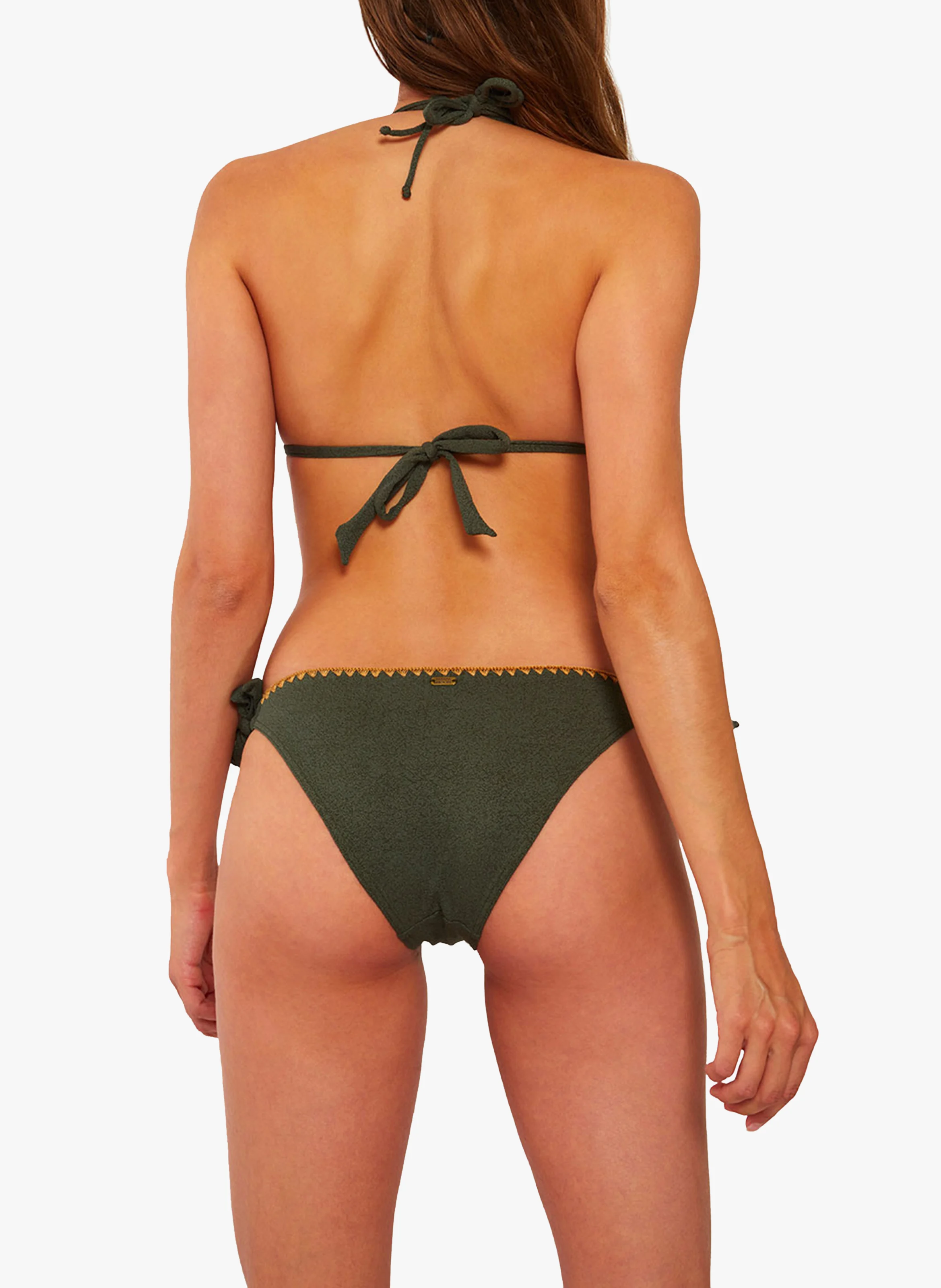 YERO SANTAFE - Haut de maillot de bain triangle | Kaki
