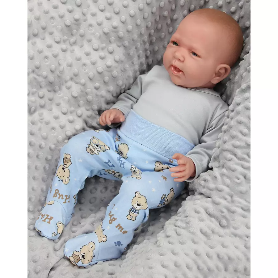 TupTam Baby Hose mit Fuß 5er Pack blau