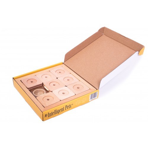 Brinquedo inteligente para cães Sudoku de 9 peças