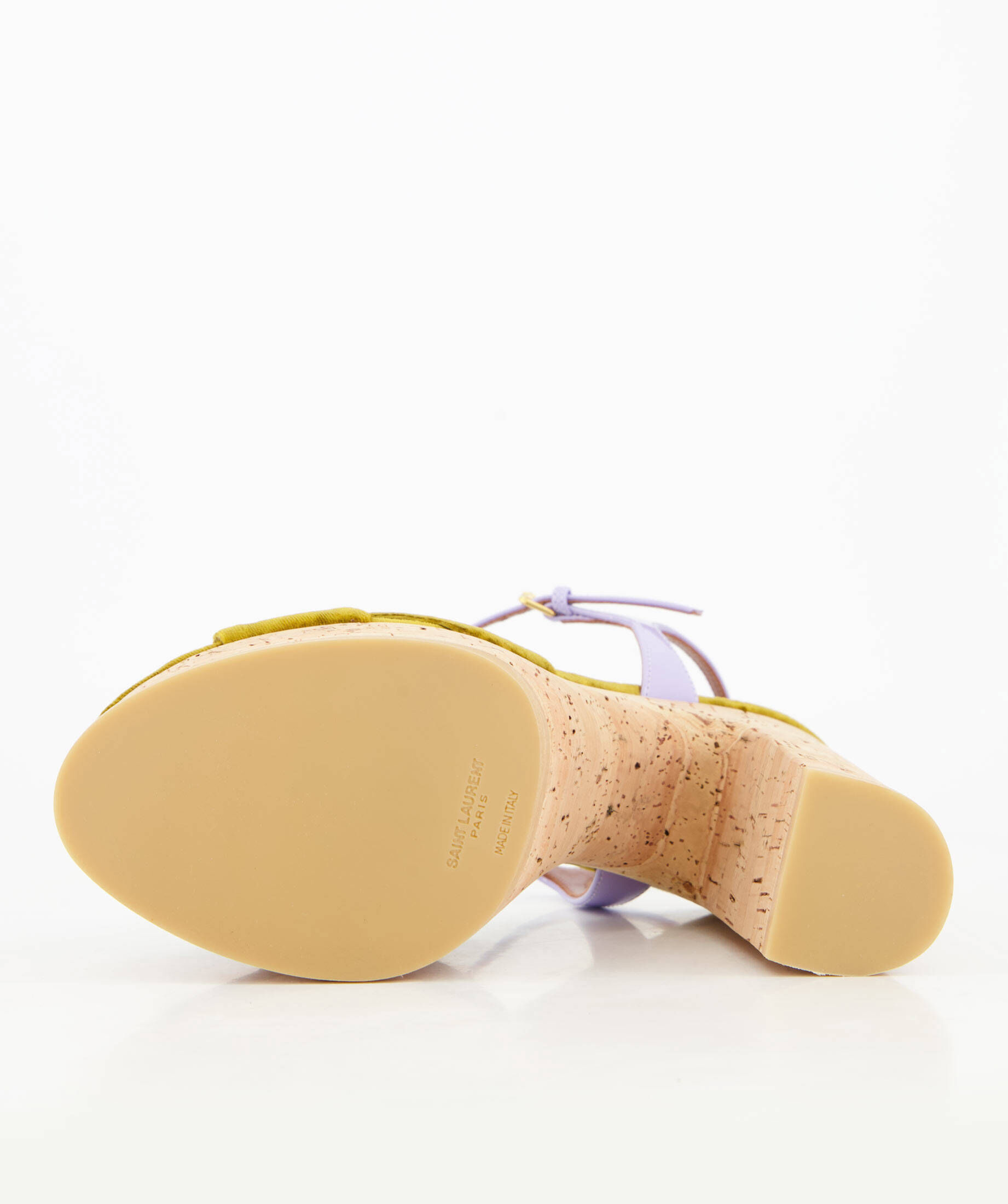 Saint Laurent| Damen Plateausandalen BIANCA 85