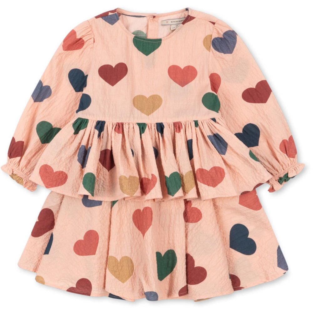 Køb Konges Sløjd Coeur Rose Coloré Elin Kjole GOTS
