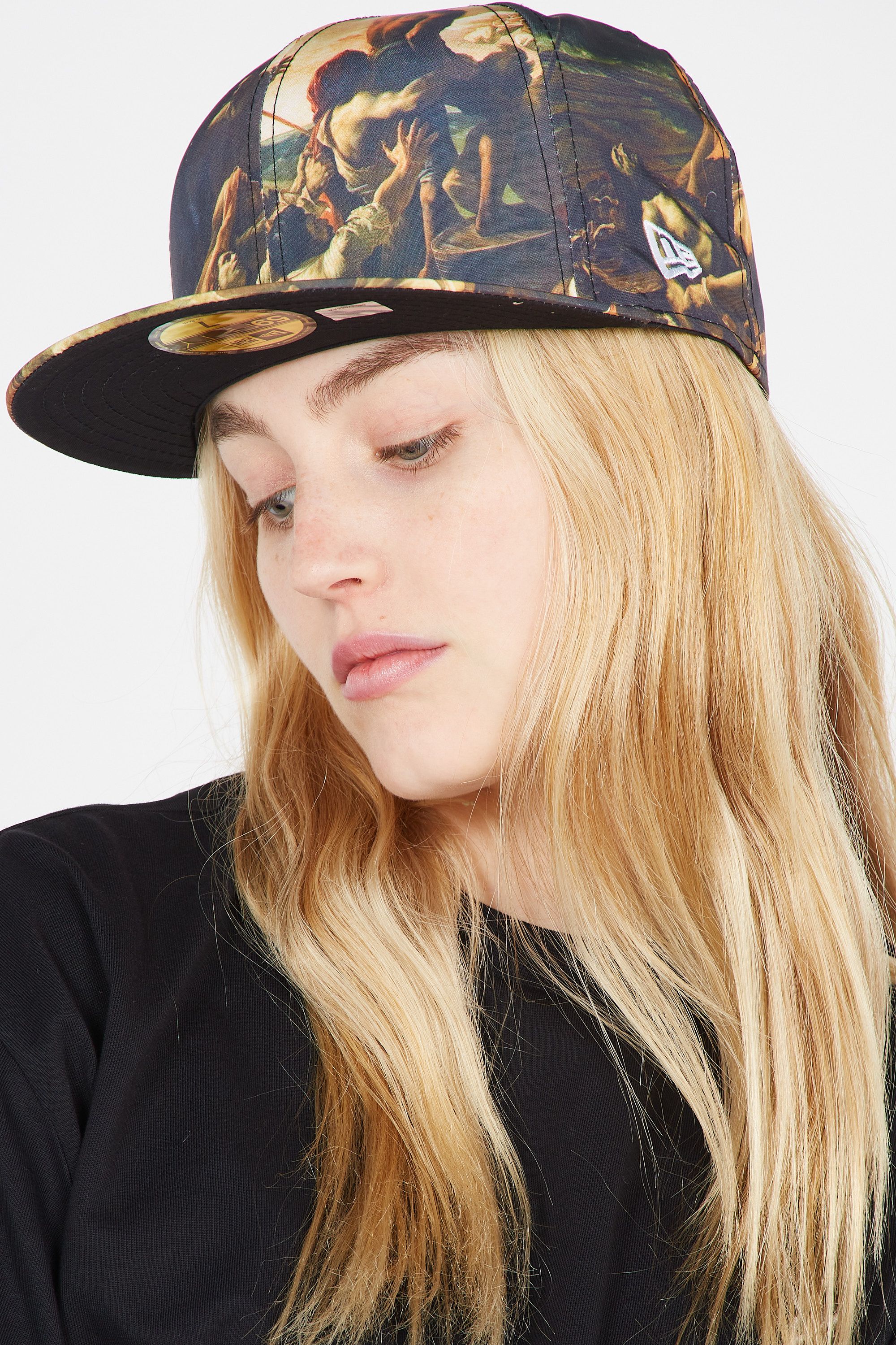 NEW ERA Casquette  LOUVRE AOP RADEAU 59FIFTY LOUVRE Noir