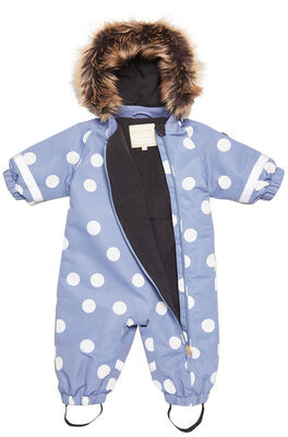 Petite Chérie Atelier Amour Babydress, Dots Country Blue