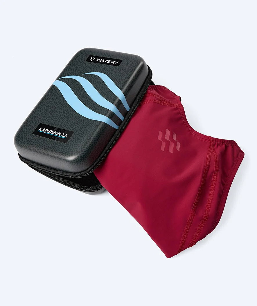 Watery konkurrence badedragt til piger - Rapidskin 2.0 - Rød