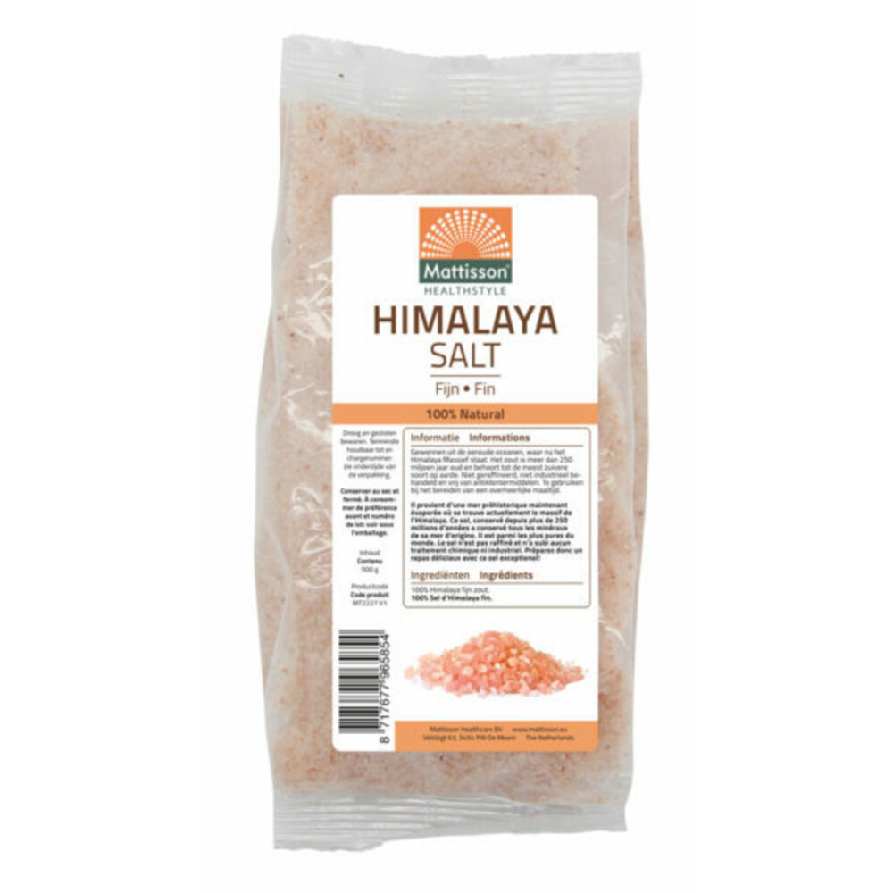 2x Mattisson Himalayazout Fijn Navulling 500 gr