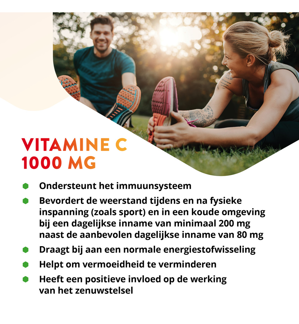 Vitals Vitamine C 1000 mg (100 tabletten)
