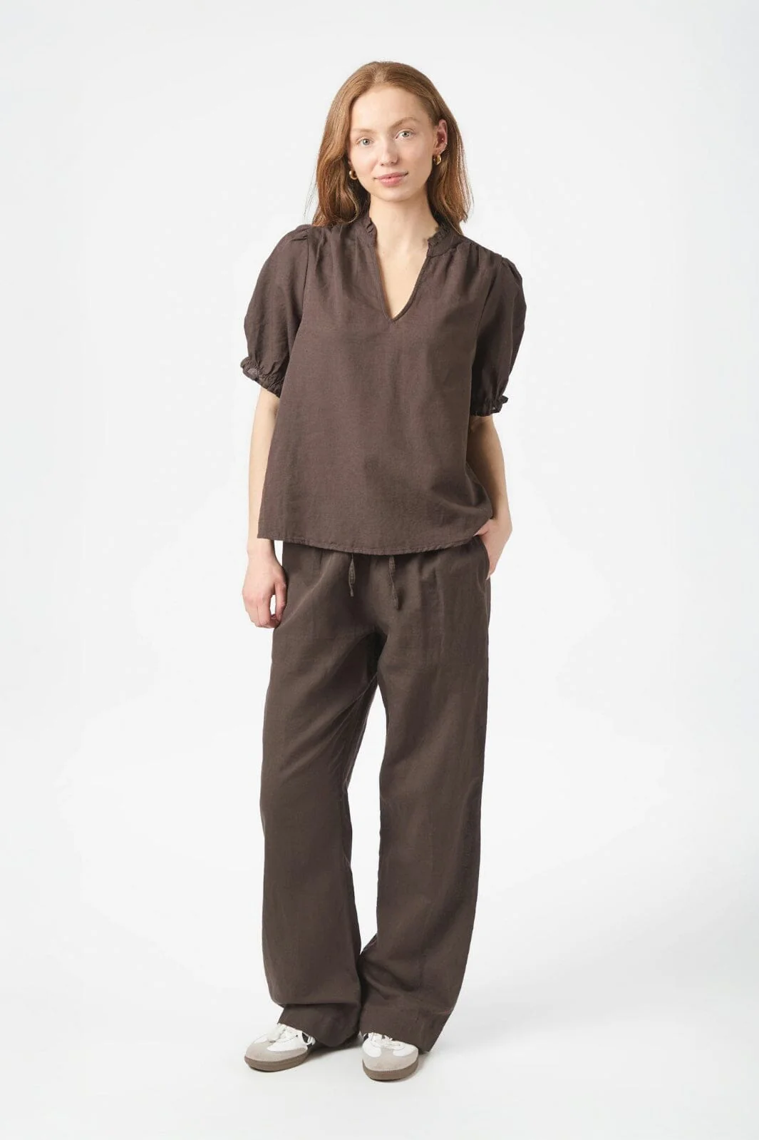 Neo Noir Odesa Linen Blouse 160264