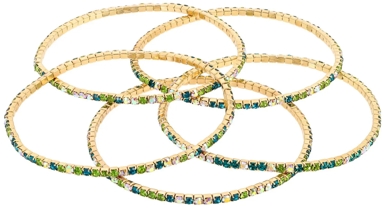 Armband-Set - Lime Sparkle