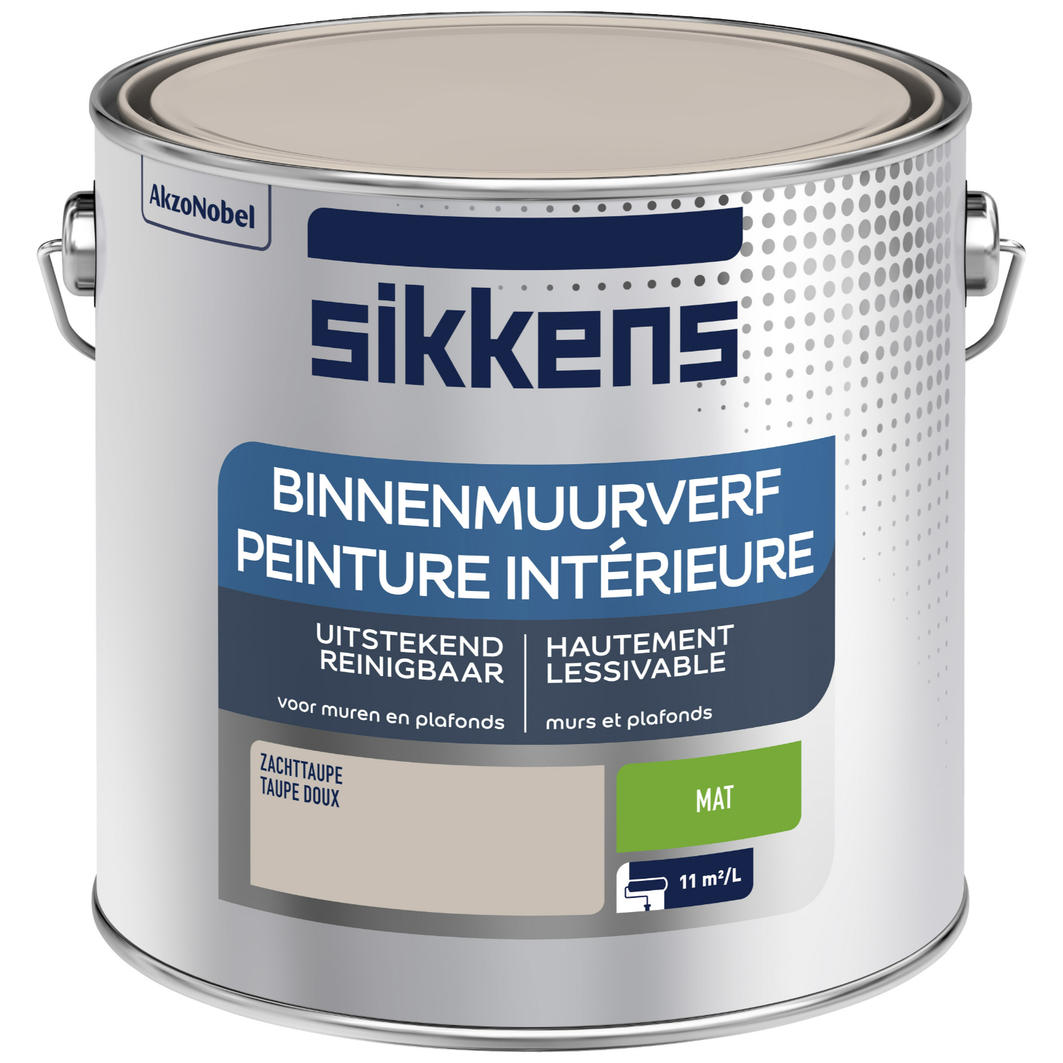 Sikkens S1 BINNEN MV MAT ZACHTTAUPE 2,5L