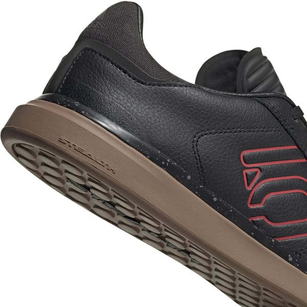 Chaussure VTT plate FIVE TEN SLEUTH DLX CORE BLACK/SCARLET/GUM M2 CORE BLACK/SCARLET/GUM