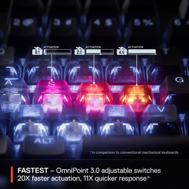 SteelSeries Apex Pro Mini Gen 3 gaming tastatur