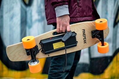 Pinepeak Elektrisk Skateboard, Svart