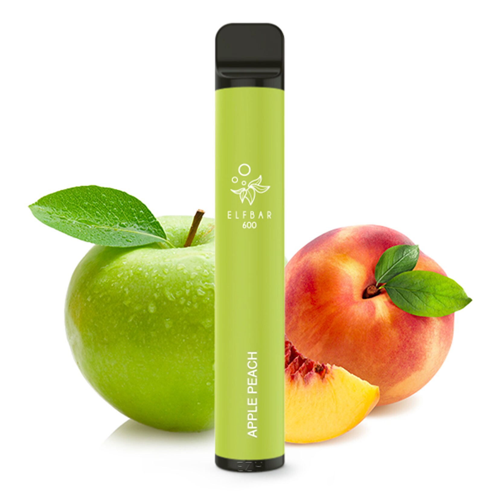Elf Bar 600 Einweg E-Zigarette Apple Peach, 2 ml, 2.0% Nikotin