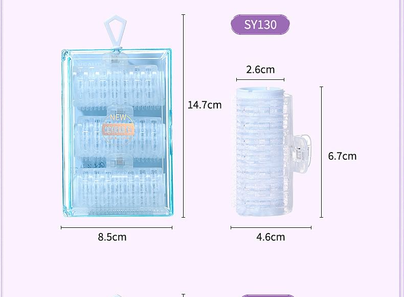 YOUSHA - Plastic haarroller (verschillende designs) / Set