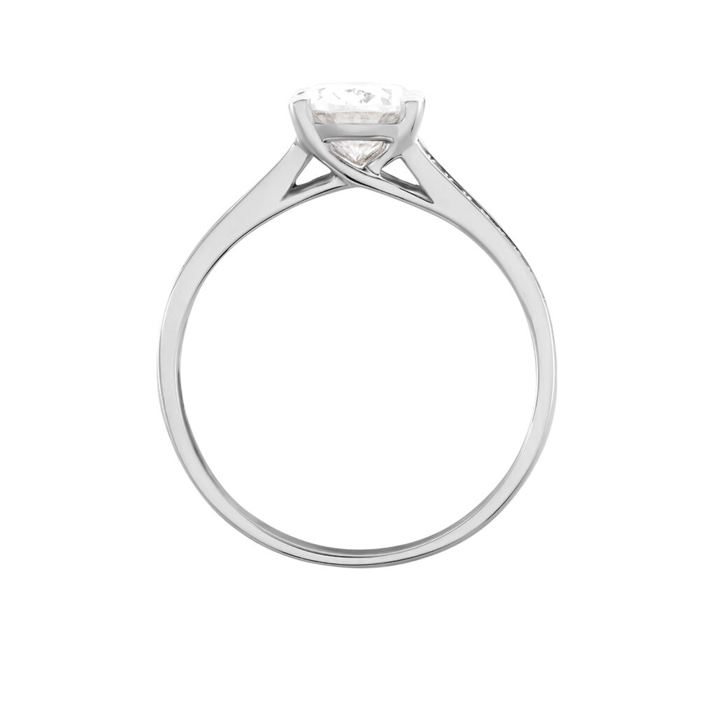 Bague Or Blanc Morganenn Oxyde