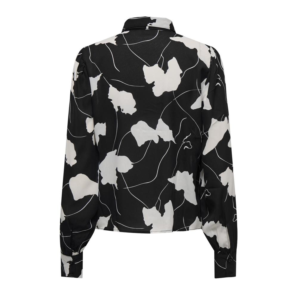 JDY Blouse Noir/Blanc Imprimé Femme JDY Life Boey