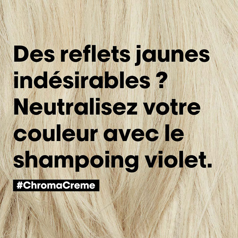 Shampooing déjaunissant Chroma Crème Violet