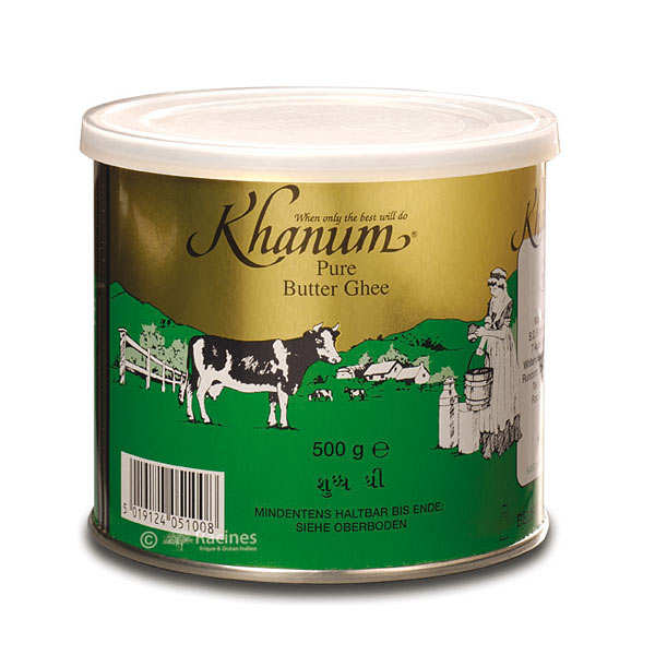 Ghee - Beurre clarifié prêt à l'emploi - Khanum
