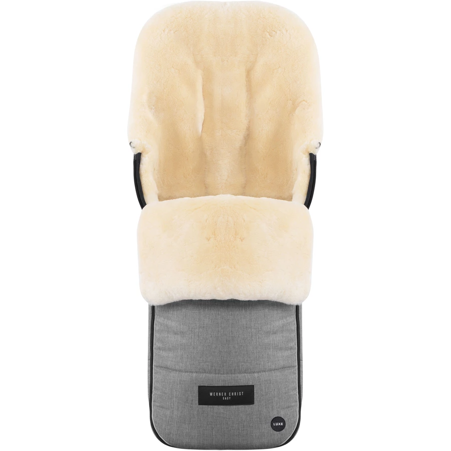 Werner Christ Baby Fußsack FLIMS LUXE grigio