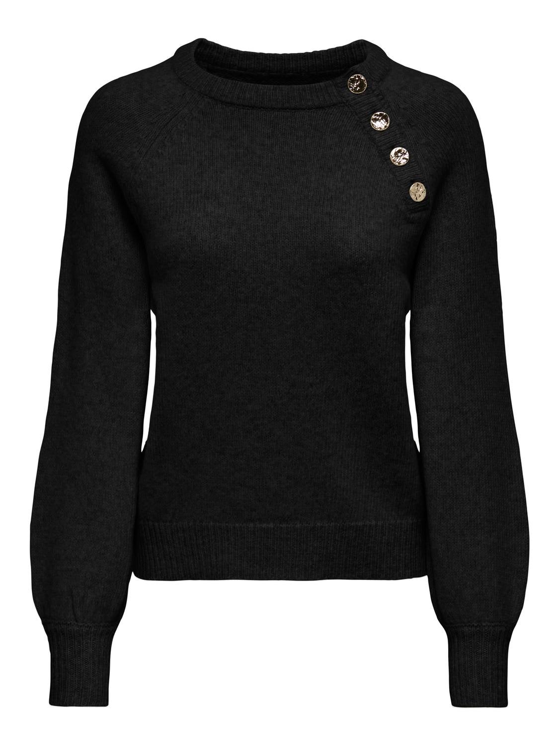ONLEMMA Strickpullover Black