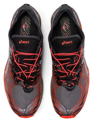 Chaussures Running Asics FujiSpeed Noir Orange