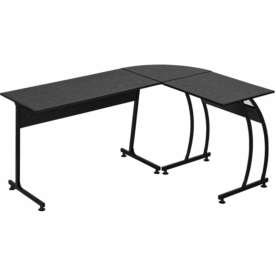 HOMCOM Schreibtisch Ideal für kleine Räume, modernes Design Schwarz