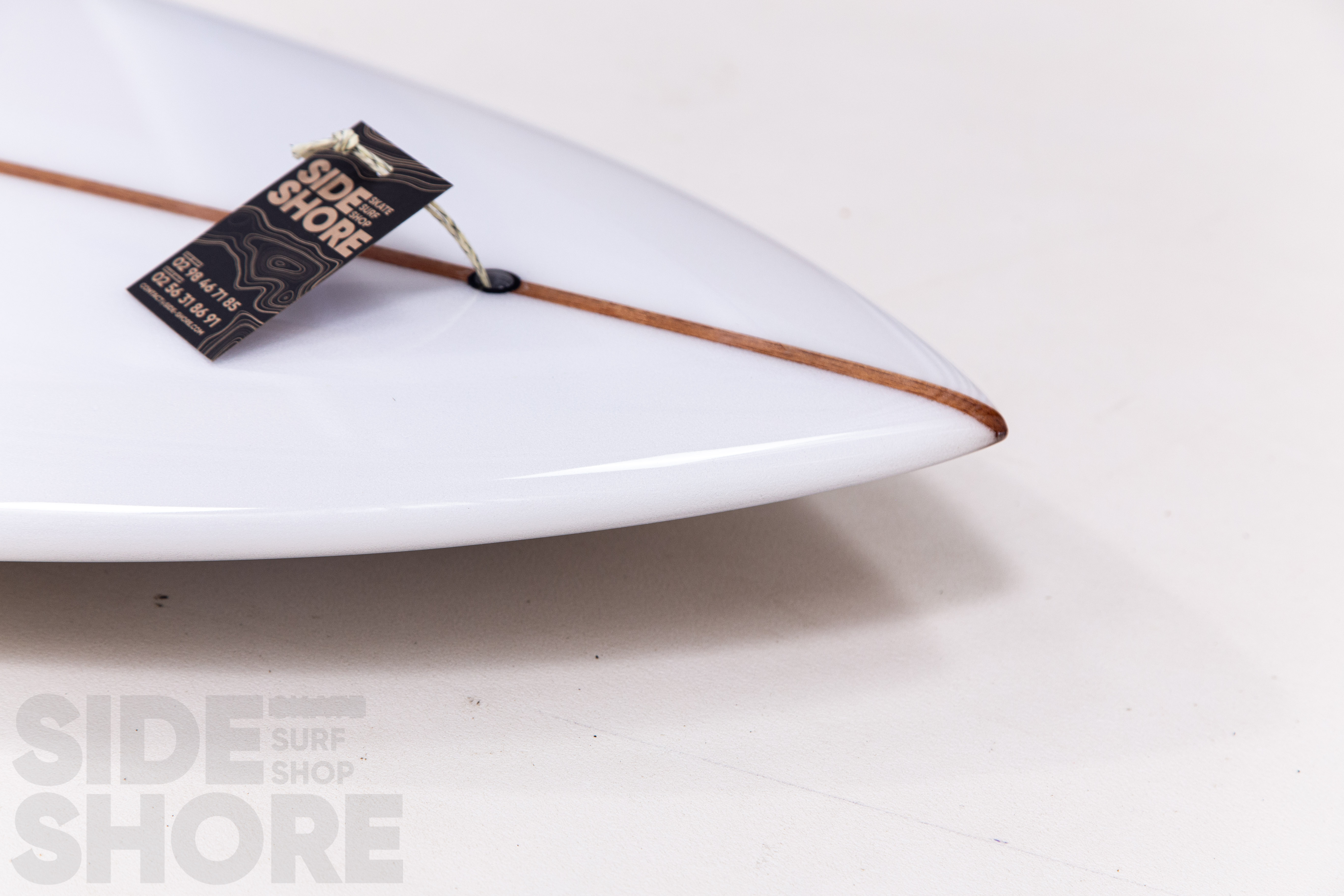 Christenson Surfboards The Cliff Pin - Clear   Volan   Polish - 9'2