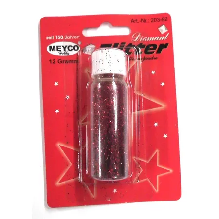 Meyco Diamant-Flitter rot, 12g