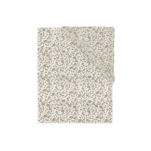 Drap-Housse Jersey 40/50x80/90 cm Retro Flowers - JOLLEIN