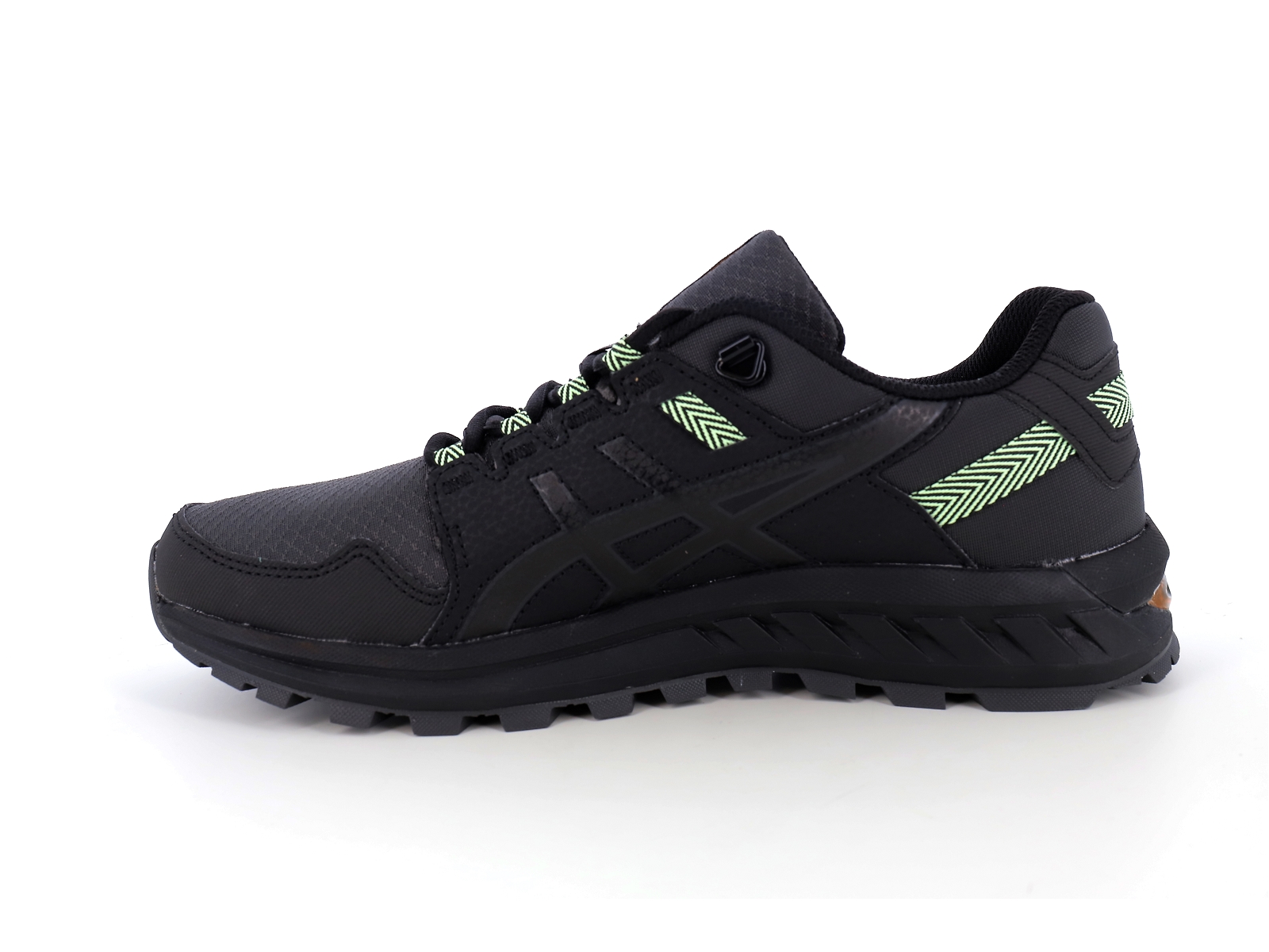 Asics-GEL CITREK Matières combinées Noir Vert