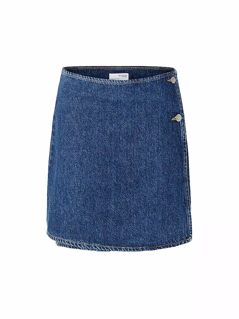 SELECTED FEMME Jeansrock SLFCLAIR blau
