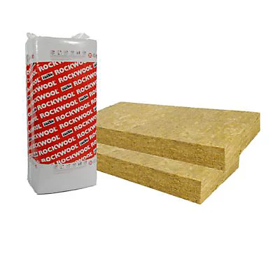 Panneau isolant laine de roche Rockfaçade ép.130mm (vendu lot de 5 panneaux)