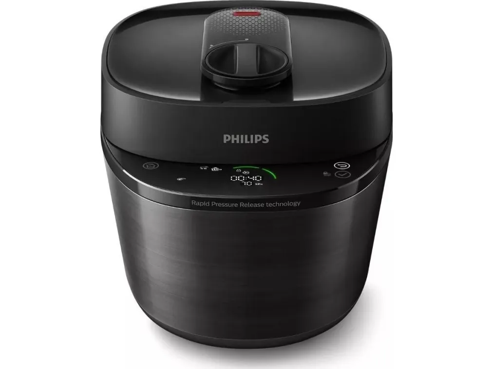 Philips HD2151 All-in-One - Multifunktionelt kogeapparat - 5 liter - 1 kW - sort