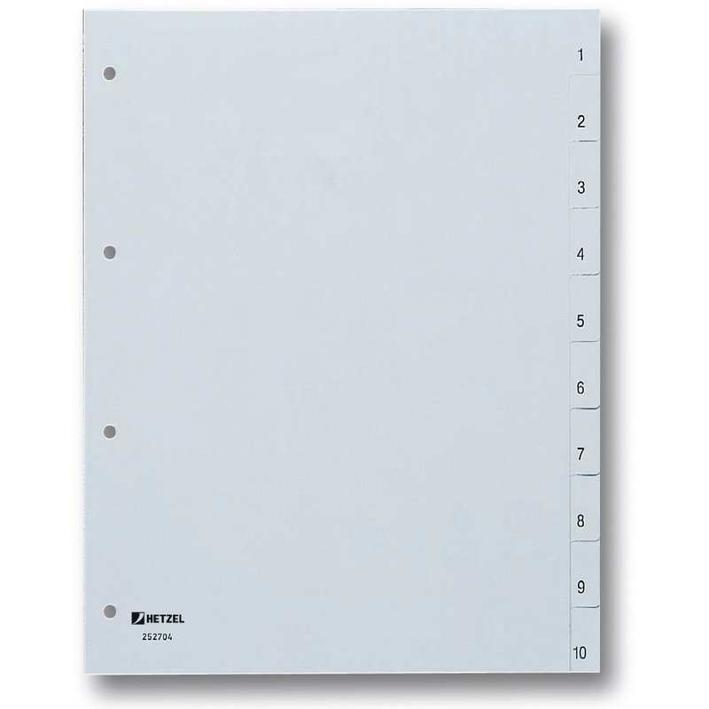 Hetzel Register, A4, 1-10